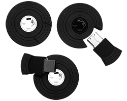 Vinyl record USB Drives