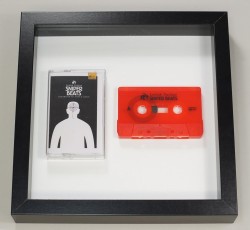 Audio cassette square presentation frame