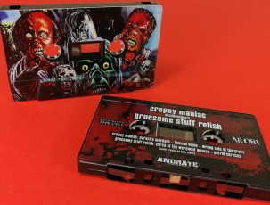 Black tapes with full coverage UV LED printing
