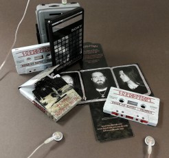 Grey cassettes with full coverage UV-LED on-body printing, in full colour printed Maltese cross boxes