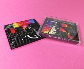 Black MiniDiscs with full coverage UV-LED printing
