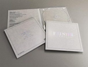 Holographic hot foil printing on the front and rear of CD digipaks