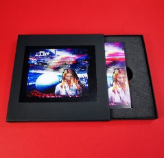 Transversal Worldwide Shopping cassette tapes in O-cards in printed matchboxes with silver foil printing