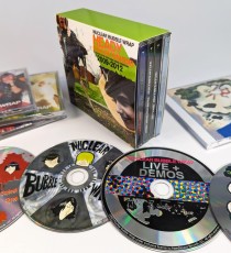 Quad CD jewel case set for Nuclear Bubble Wrap, Heady Exxxplosions 2009-2012