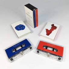 Double clear cassette tapes in O-cards with a custom double O-card slipcase
