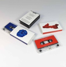 Double clear cassette tapes in O-cards with a custom double O-card slipcase
