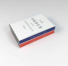 Double clear cassette tapes in O-cards with a custom double O-card slipcase