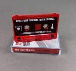 Manic Street Preachers Critical Thinking transparent red cassette tape