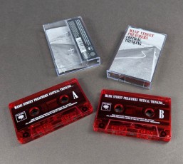 Manic Street Preachers Critical Thinking transparent red cassette tape