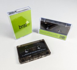 Charli XCX Brat audio cassette tapes