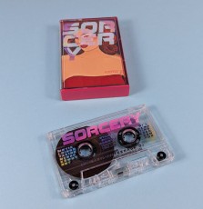 Clear prison tapes with full colour on-body prints in pink back cases