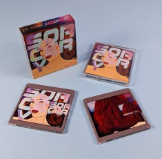 Double MiniDisc set in printed outer O-cards to hold both cases
