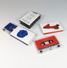 New Order double cassette tapes in O-cards within an outer slipcase