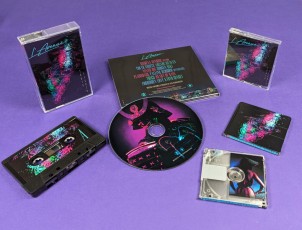 CD digipak, audio cassette and MiniDisc sets