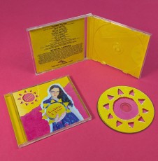 Summer Woods 'Sunshine I Swear' CDs in jewel cases with transparent dark yellow CD trays