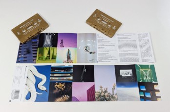 Deftones Private Music cassette tape using our vintage gold tape shells and five additional J-card panels