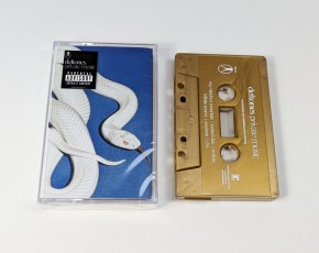 Deftones Private Music cassette tape using our vintage gold tape shells