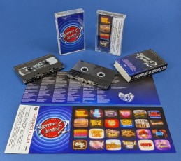 Ghostface Killah 'Supreme Clientele 2' VHS-style audio cassette tapes in cases with custom cut outer O-cards
