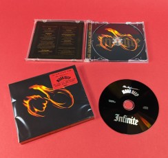 Mobb Deep Infinite CDs in jewel cases with outer O-cards and marketing sticker