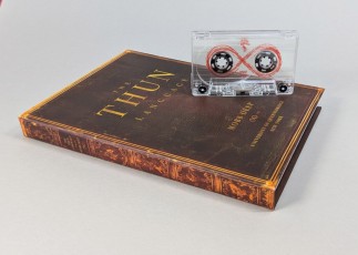 Mobb Deep Infinity 'The Thun Language' hardback book version in rigid book box with custom printed insert to hold a cassette tape in a case