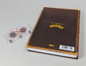 Mobb Deep Infinity 'The Thun Language' hardback book version in rigid book box with custom printed insert to hold a cassette tape in a case