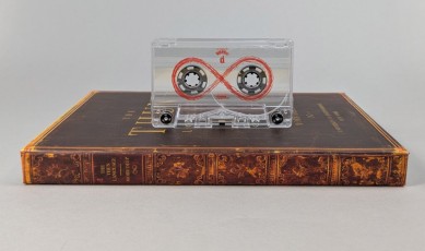 Mobb Deep Infinity 'The Thun Language' hardback book version in rigid book box with custom printed insert to hold a cassette tape in a case