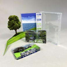 Tall double stacked cassette cases with custom shape cut J-cards