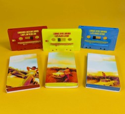 Vibrant design cassette tape O-cards