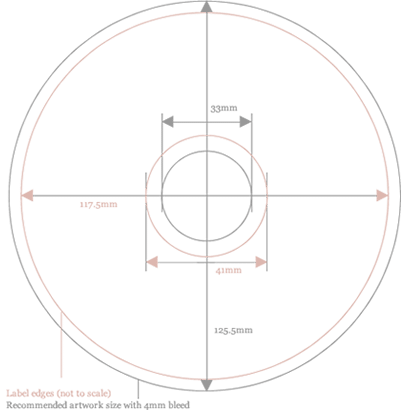 12cm DVD artwork template dimensions
