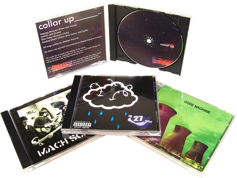 CD duplication in standard jewel cases and slimline jewel cases