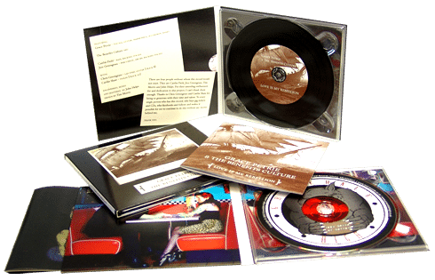 CDs in digipaks with booklet