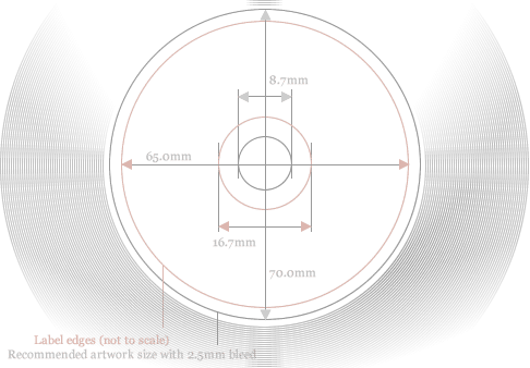 Vinyl DVD artwork dimensions