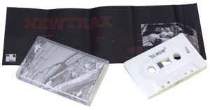 White cassettes with on-body printing and J-cards with three extra panels