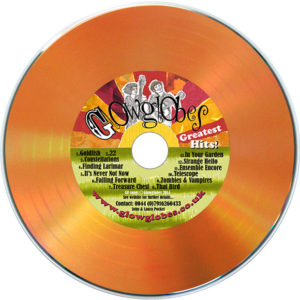 Orange vinyl CD