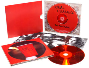 4 page digipaks with a gloss red CD and booklet included