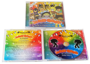 CDs with clear trays, double sided rear inlays and large 20 page booklets