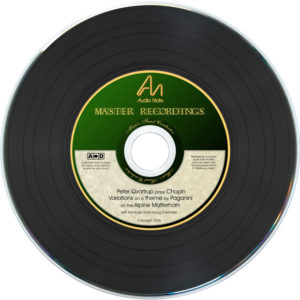 Black vinyl CD example