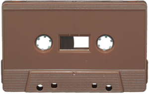 Brown cassette