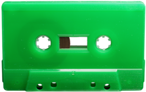 Green cassette