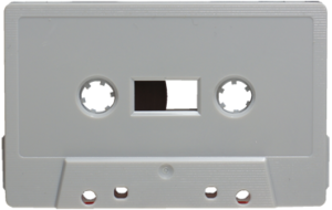 Grey cassette