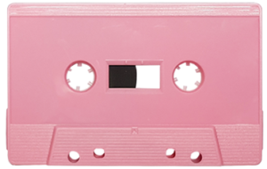 Baby pink cassette