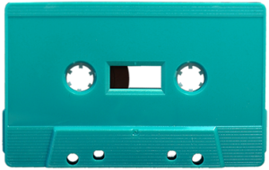 Turquoise cassette