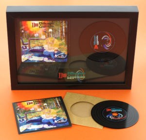 Premium vinyl CD wallets in presentation frame