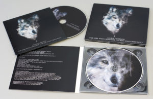 A matching set of both CD singles in full colour printed card wallets and the whole album in a 4 page digipak