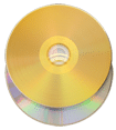 gold vinyl effect CD