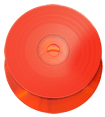 Red vinyl effect CD