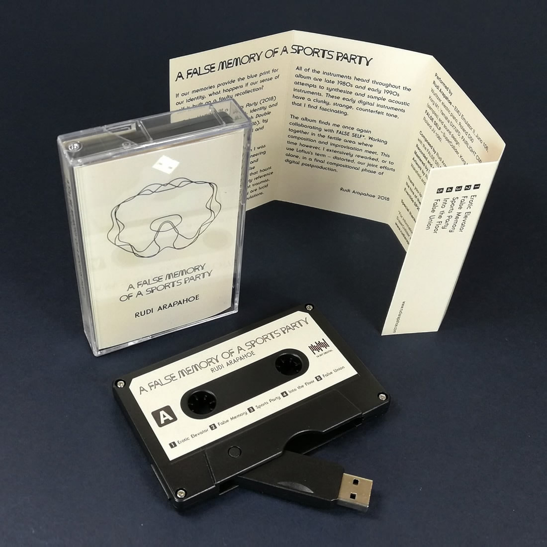 Cassette tape USB storage drives