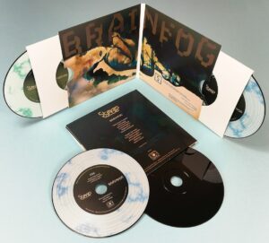 Double vinyl CD set in oversize gatefold wallets