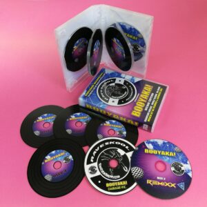 Vinyl CDs in storybook set