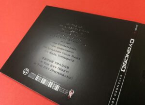 Full colour printed CD digipaks with spot gloss UV LED cover printing